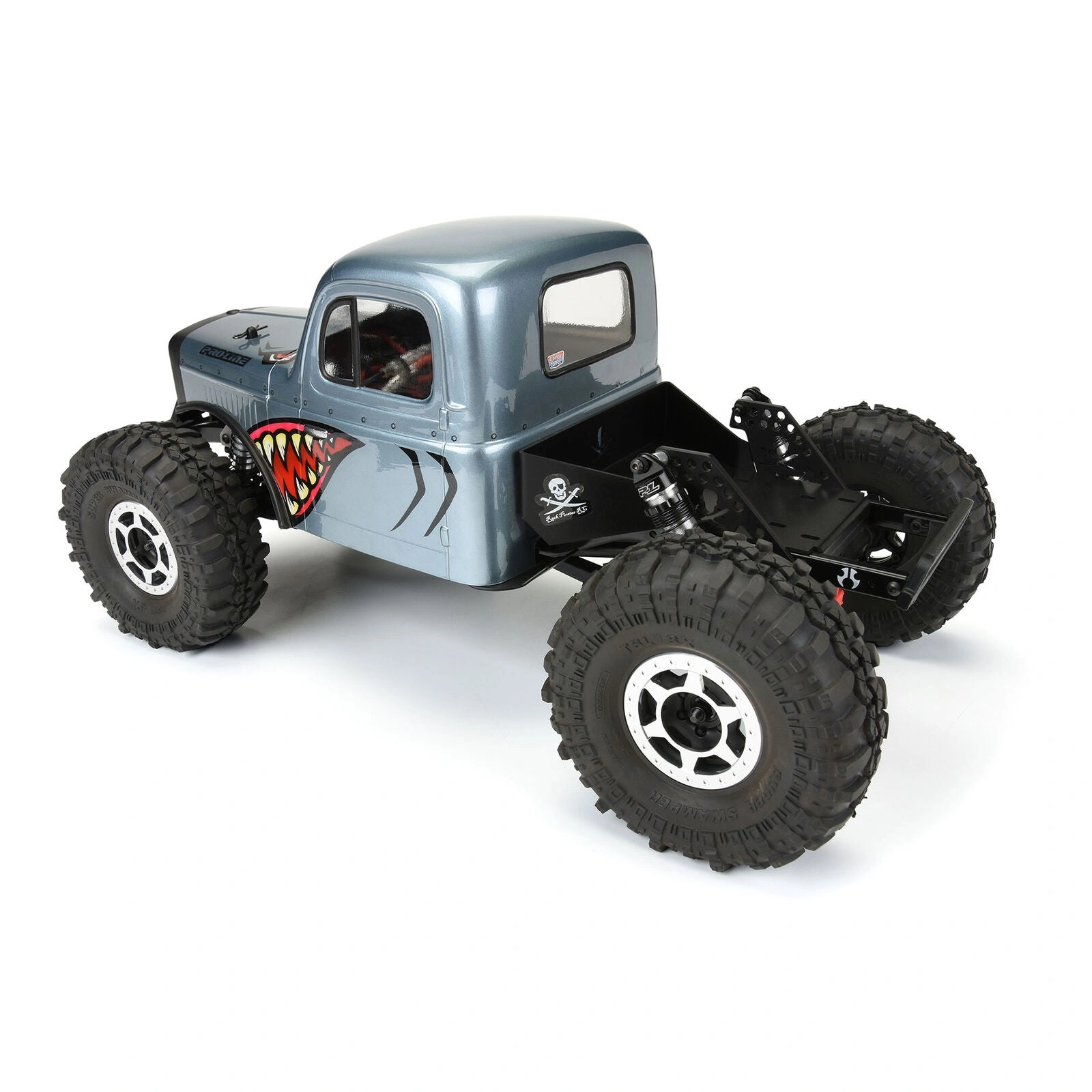 1/10 Comp Wagon Cab-Only Clear Body 12.3 (313mm) Wheelbase Crawlers