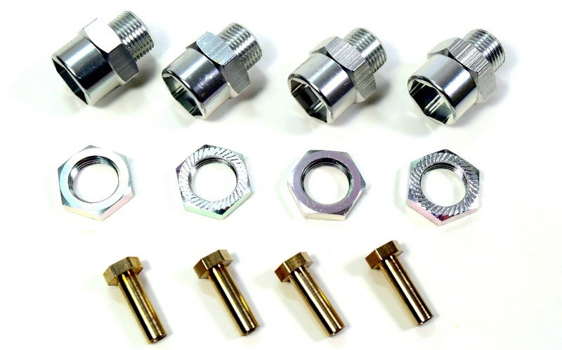 Absima 1:10 Alu. 12Mm To 17Mm Extension Rims Hub (+15Mm)